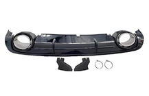 Audi A6 C6 2004-2011 Difusor Trasero con Salidas de Escape RS-Style foto 1