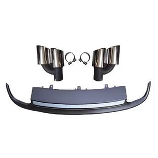 Difusor Trasero con Salidas RS-Style (2010-2014, Doble Escape)
