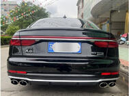 Audi A8 2018- Difusor Trasero con Salidas S-Style (2022+) foto 1