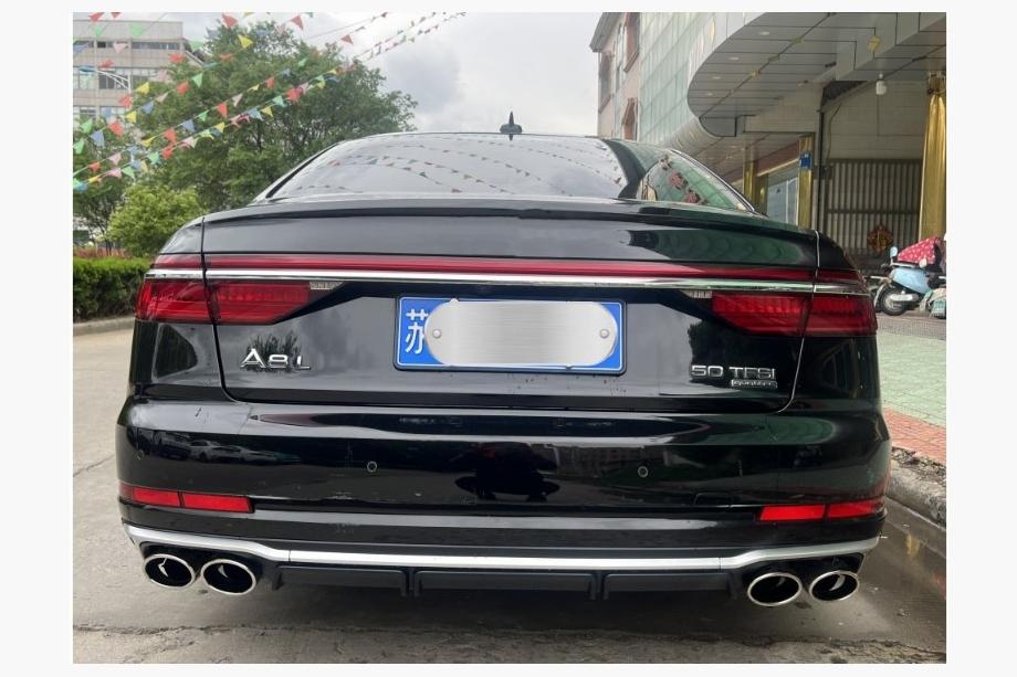 Audi A8 2018- Difusor Trasero con Salidas S-Style (2022+) Image
