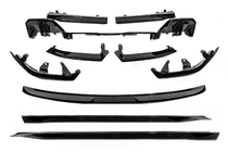 BMW 5/i5 Series G60/G60E/G61 2023- Kit de Carrocería Gloss Black (para M-Sport) foto 2