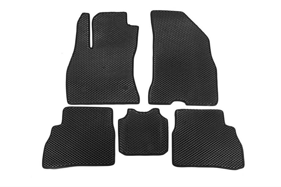 Fiat Doblo II 2010-2022 Alfombrillas EVA (negras) Image