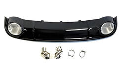 Audi A4 B8 2007-2015 Difusor Trasero con Salidas de Escape RS-Style (2007-2011) foto 1