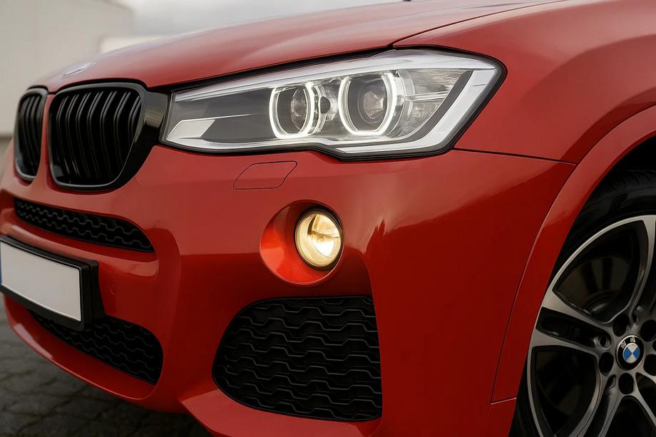 BMW X4 F26 2014-2018 Riñones M-Look (Negro Brillante) Image