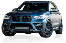 BMW X3 G01 2018- Riñones M-Look (Negro Brillante) foto 1