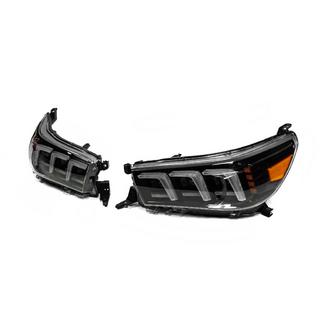 Faros delanteros diseño Lexus V2 2015-2019 (juego de 2) Toyota Hilux 2015- foto 3