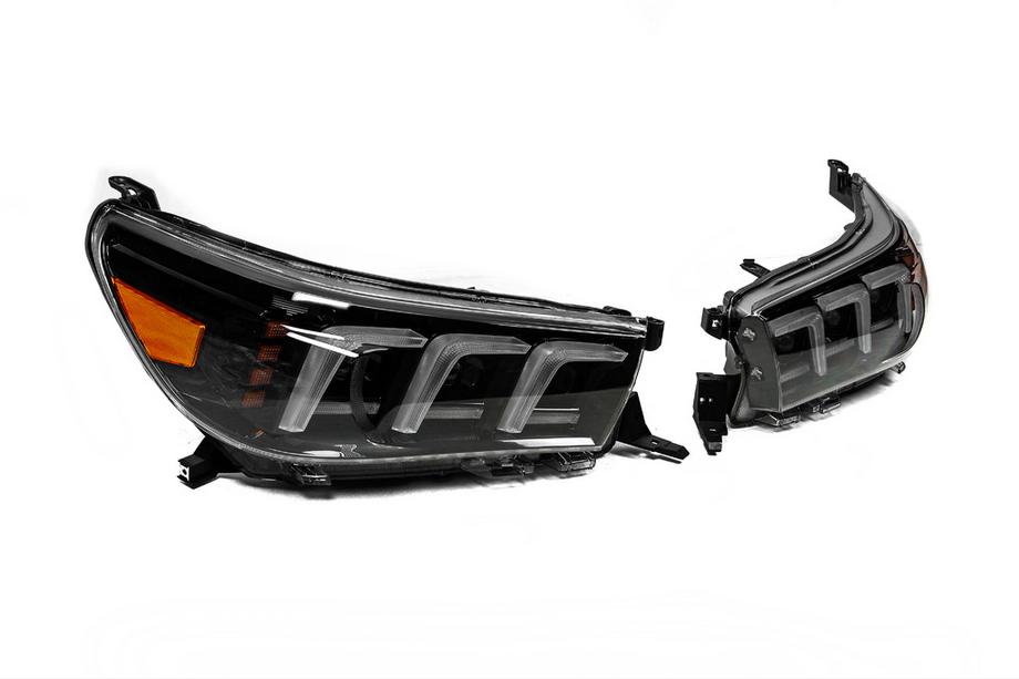 Toyota Hilux 2015- Faros delanteros diseño Lexus V2 2015-2019 (juego de 2) Foto 5