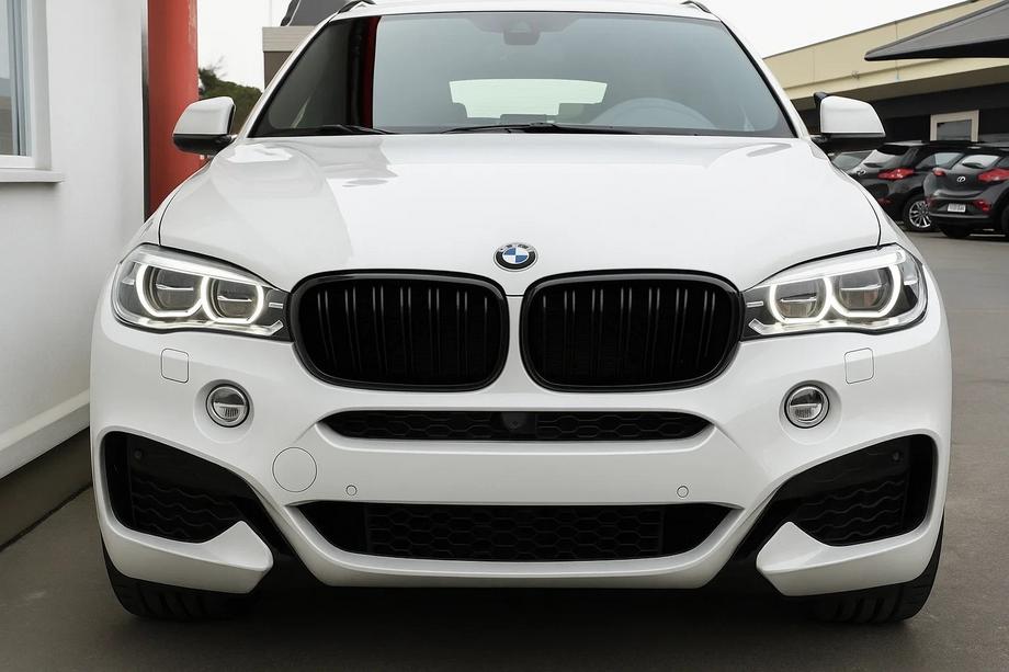 BMW X6 F16 2014-2019 Riñones M-Look (Negro Brillante) Image