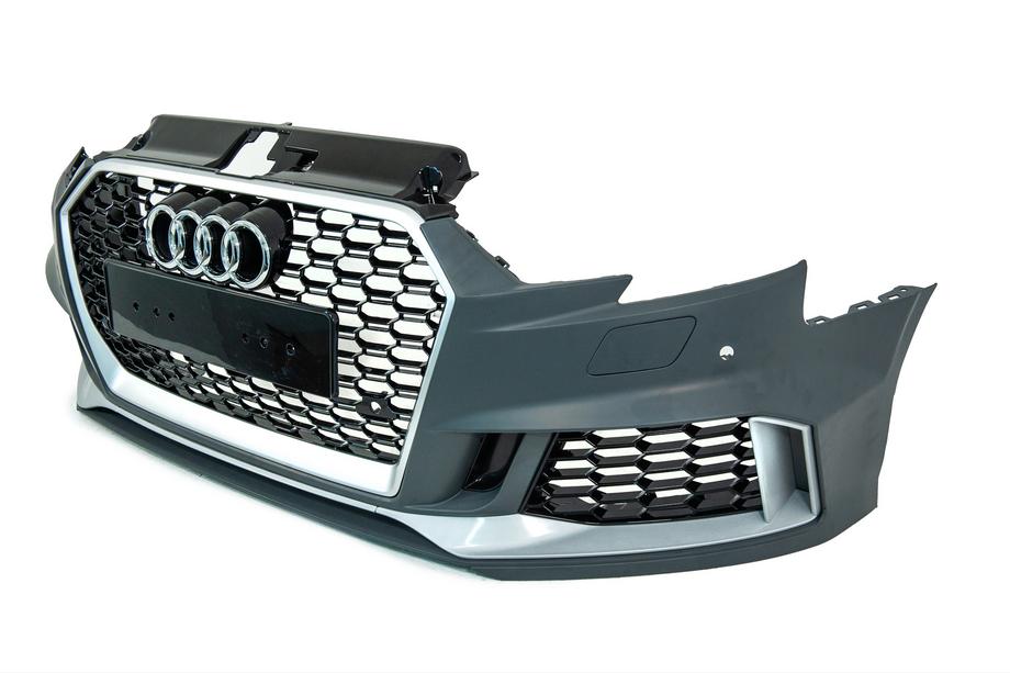 Audi A3 2012-2020 Parachoques delantero RS-Style V-1 (HB/Sedan, 2016-2020) Foto 2