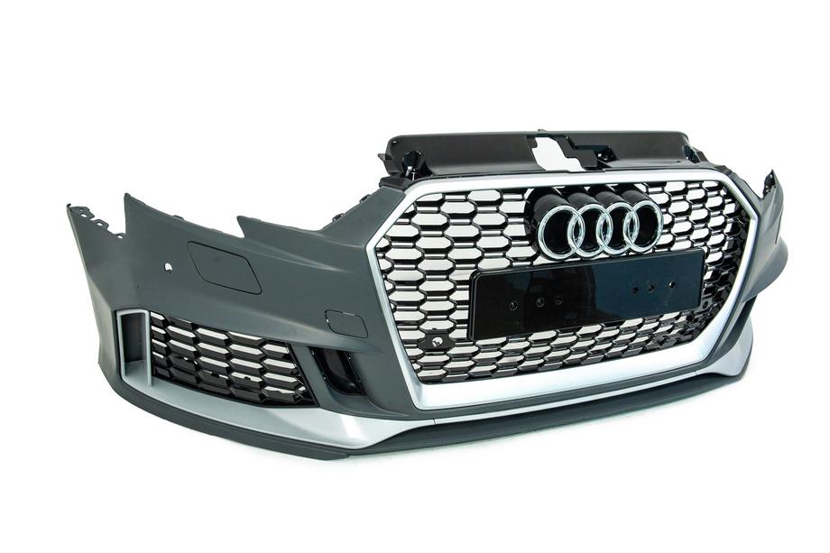 Audi A3 2012-2020 Parachoques delantero RS-Style V-1 (HB/Sedan, 2016-2020) Foto 3