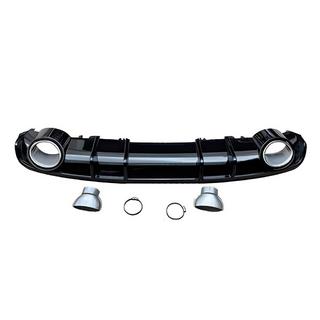 Difusor trasero S-Style (2015-2019, negro mate)