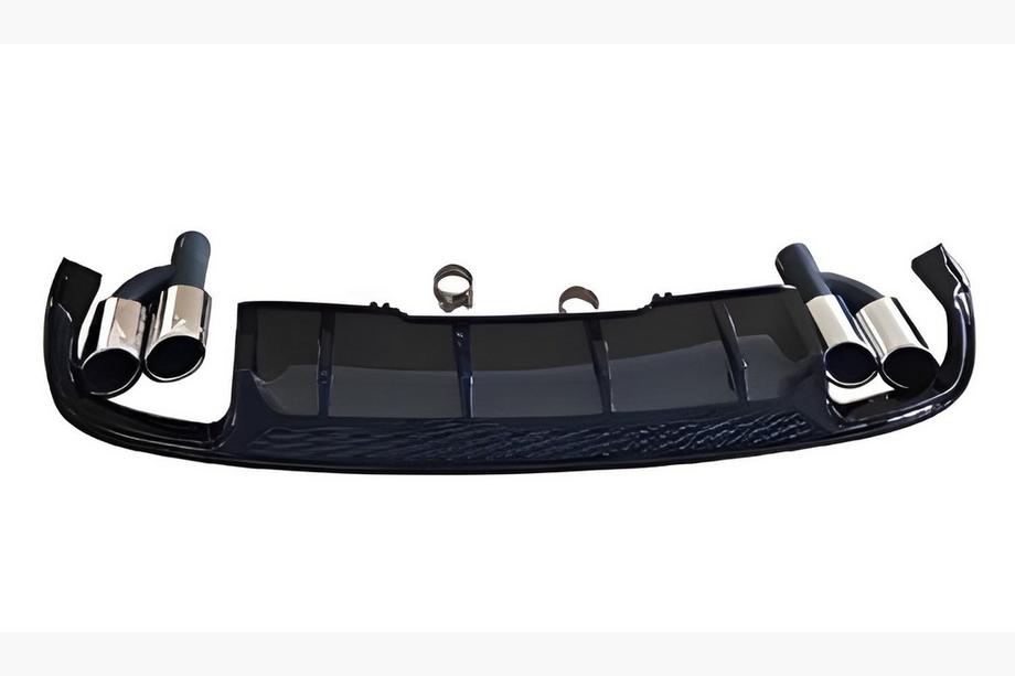Audi A4 B9 2015-2024 Difusor trasero S-Style V-2 (2015-2019) Image