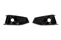 Audi A4 B9 2015-2024 Rejillas para faros antiniebla RS-Style (2019-2024, 2 uds, Negro) foto 1