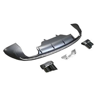 Difusor Trasero con Salidas QS-Style Audi Q5 2008-2017