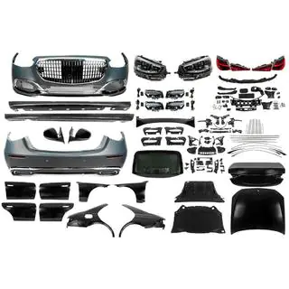 Kit de restyling a W223 Maybach (con manijas de puertas e insertos) foto 1