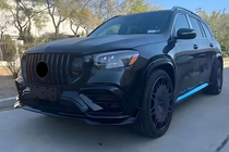 Mercedes GLS X167 2019- Kit de carrocería GLS900 BRB Negro ABS (para GLS63) foto 3