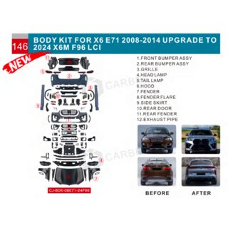 Kit de restyling a X6M F96 LCI foto 3