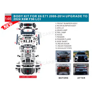 Kit de restyling a X6M F96 LCI foto 3