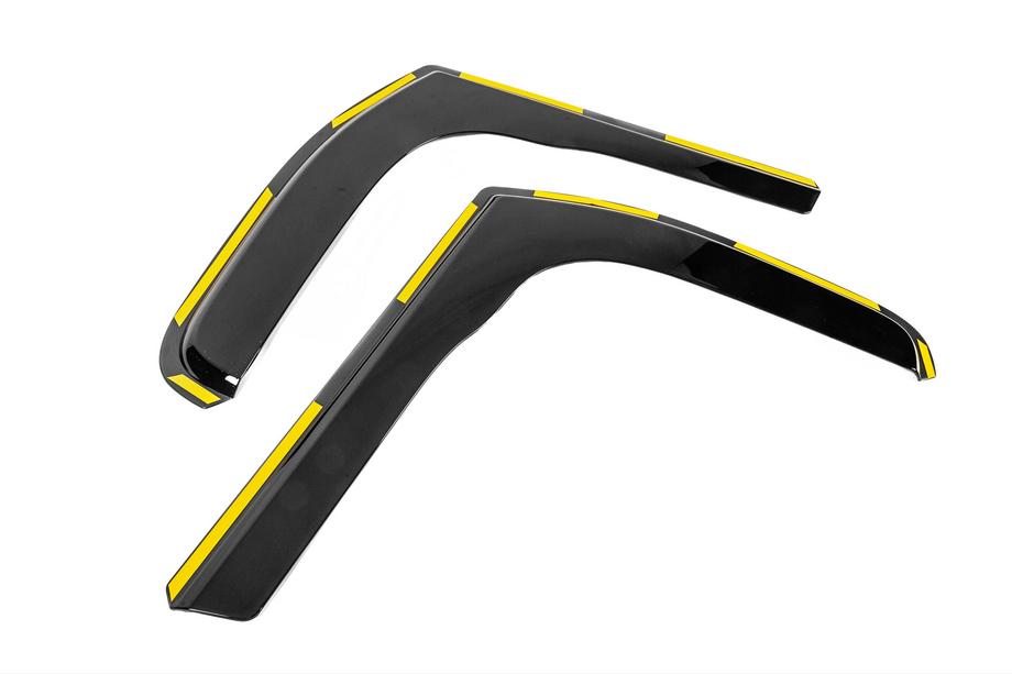 Nissan Primastar 2002-2014 Deflectores de aire encastrables (2 uds, Niken Luxury) Foto 3