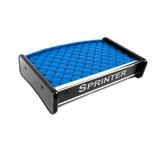 Estante de salpicadero (2000-2006, Azul con costura negra) Mercedes Sprinter W901/902/903/904/905 1995–2006 foto 3