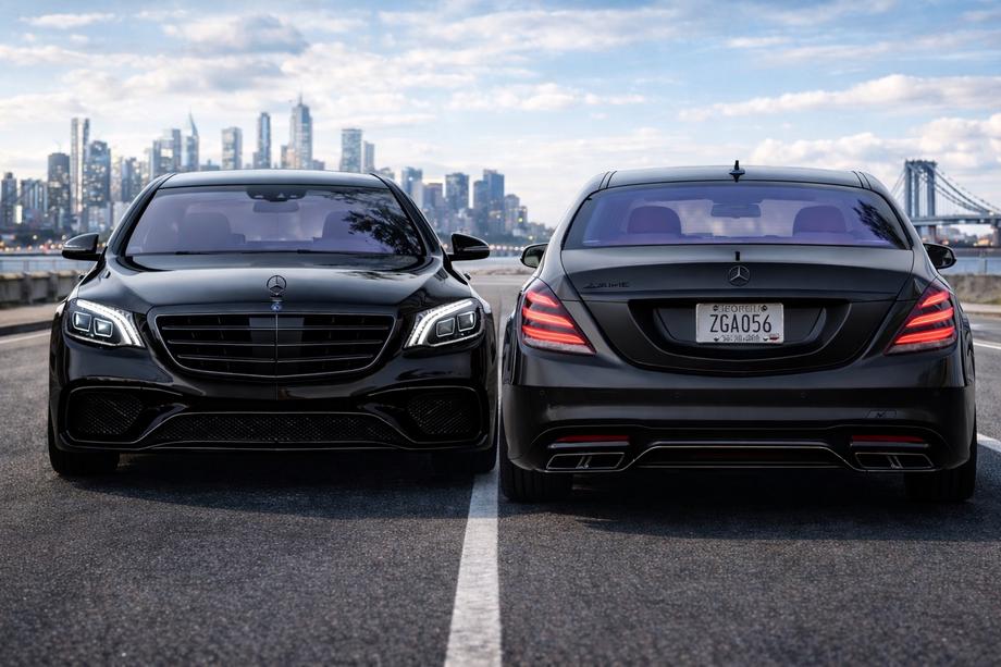 Mercedes S-class W222 2013-2022 Kit de carrocería S65 AMG (2018-Restyling) Foto 2