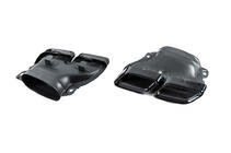 Mercedes GLE/ML class W166 2011-2018 Difusor trasero para GLE (diseño GLE63 Black) foto 7