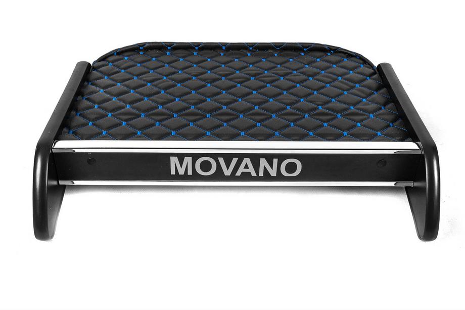 Opel Movano 2010-2021 Estante de salpicadero (Negro con costura azul) Image