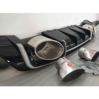 Difusor trasero con salidas TTRS-Style (2014-2020) Audi ТТ 2014-2023