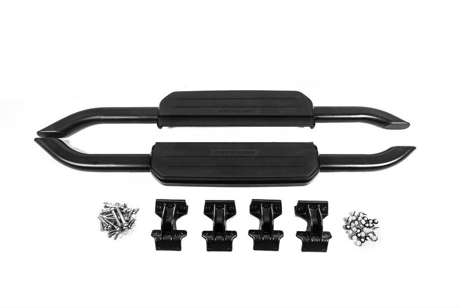 Land Rover Defender 2019- Estribos laterales OEM Black (para 90, 2 uds) Foto 1