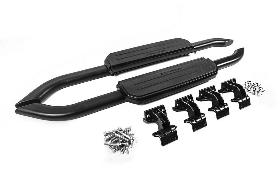 Land Rover Defender 2019- Estribos laterales OEM Black (para 90, 2 uds) Foto 2