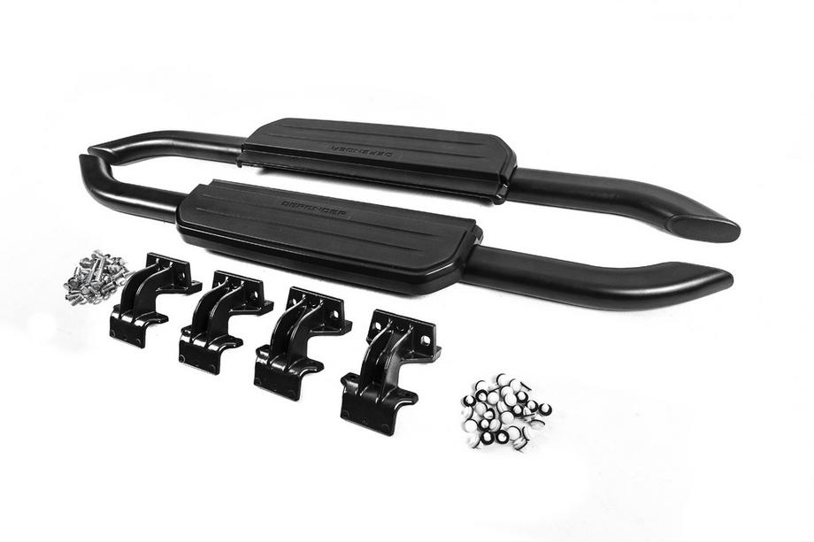 Land Rover Defender 2019- Estribos laterales OEM Black (para 90, 2 uds) Foto 3