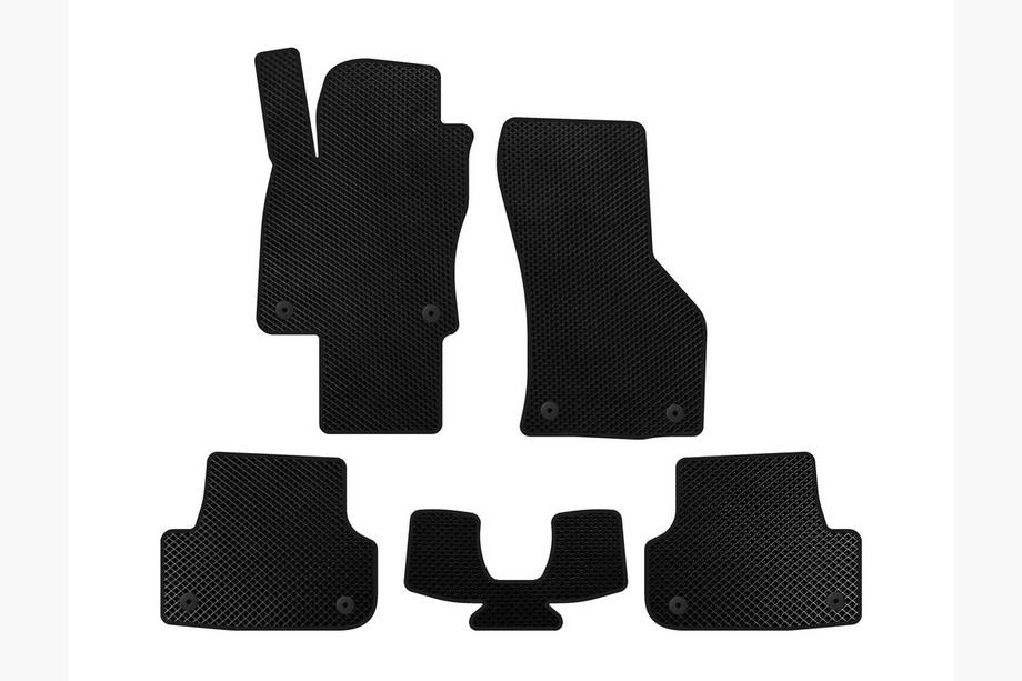 Audi A3 2012-2020 Alfombrillas EVA (para E-tron, Sportback, Negro) Image