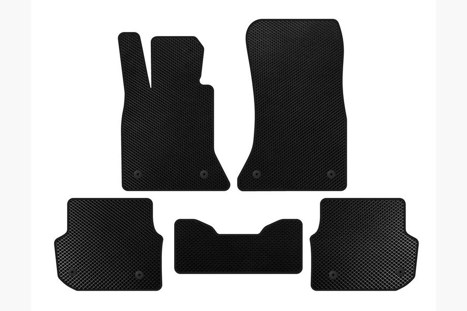 BMW 5 Series F10/F11 2010–2016 Alfombrillas EVA (para F-11, Negro) Foto 1