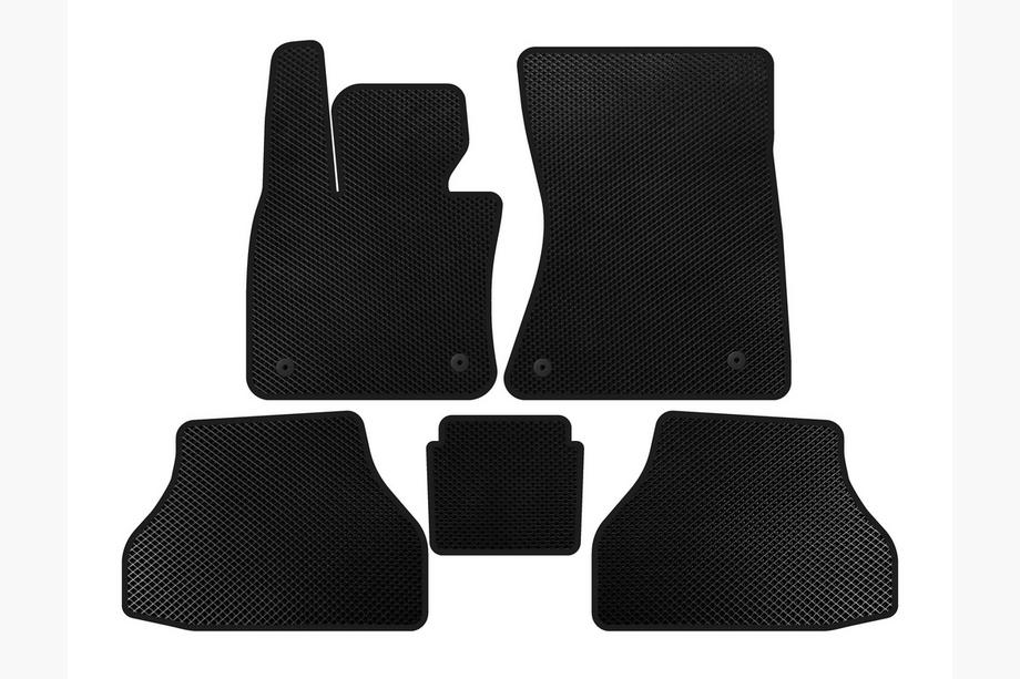 BMW X6 E71 2008–2014 Alfombrillas EVA V2 (negras) Image