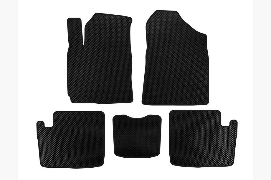 Chery Tiggo 1 2005-2016 Alfombrillas EVA (2005-2009, Negro) Image