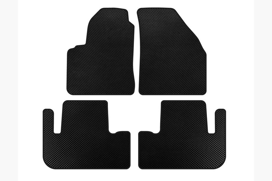 Chevrolet Tacuma/Rezzo 2000-2008 Alfombrillas EVA (Negro) Image