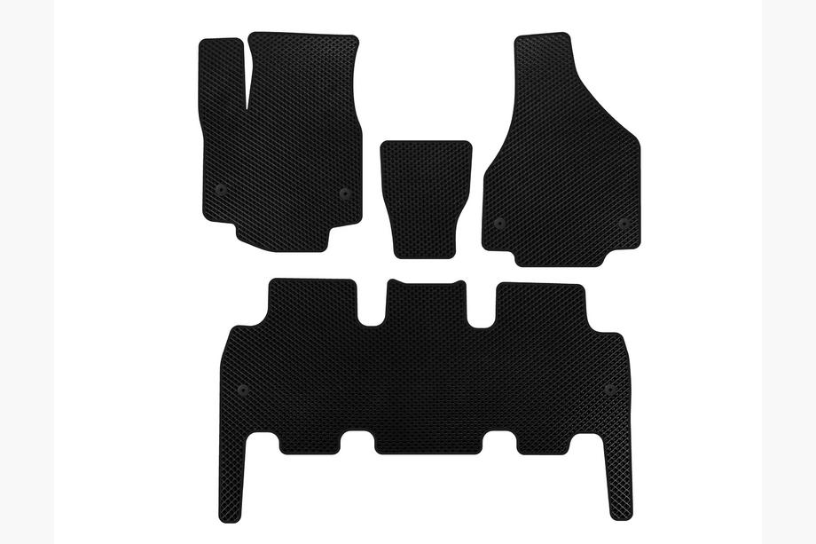 Chrysler Pacifica 2016- Alfombrillas EVA (Negro) Image