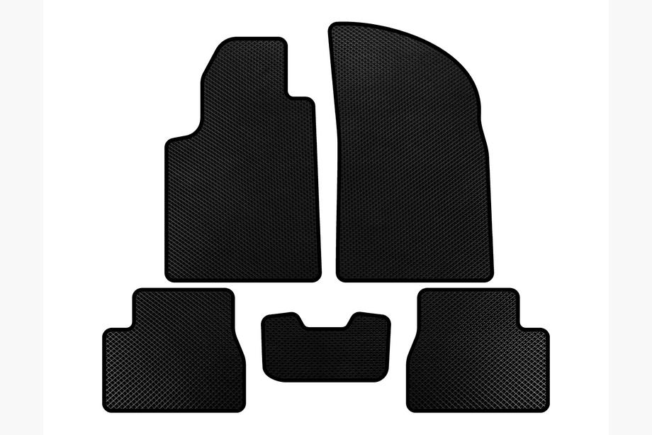Citroen C-3 2002-2009 Alfombrillas EVA (Negro) Image