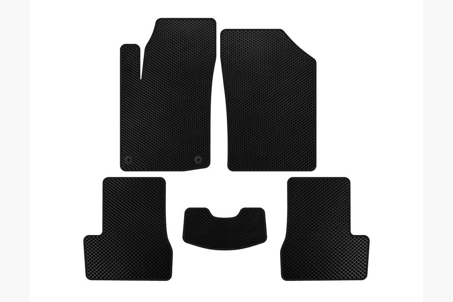 Citroen C-3 2009–2016 Alfombrillas EVA (HB, Negro) Image