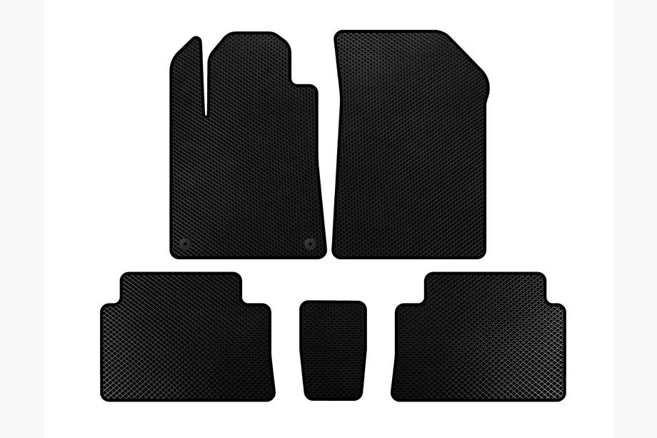 Citroen C-5 2001-2008 Alfombrillas EVA (Negro) Image