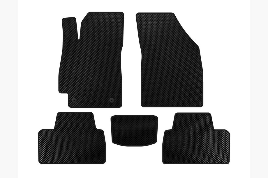 Daewoo Nubira 1997-1999 Alfombrillas EVA (SD, Negro) Image