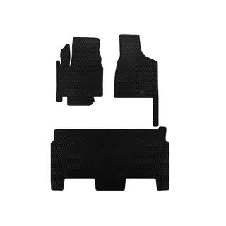 Alfombrillas EVA (2008-2020, 2 Filas, 8 Plazas/Equipamiento SXT, Negro) Dodge Grand Caravan V 2008-2020