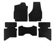 Dodge RAM (DS/DJ/D2) 2009–2024 Alfombrillas EVA (2009+, 5 plazas/Cabina doble, Negro) foto 1