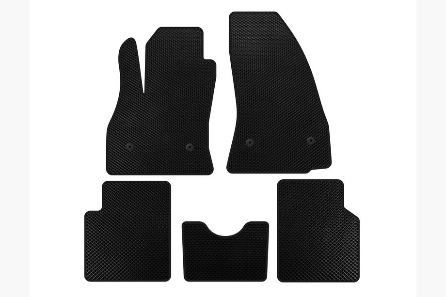 Fiat 500/500L 2013-2022 Alfombrillas EVA (para 500L, Negro) Image