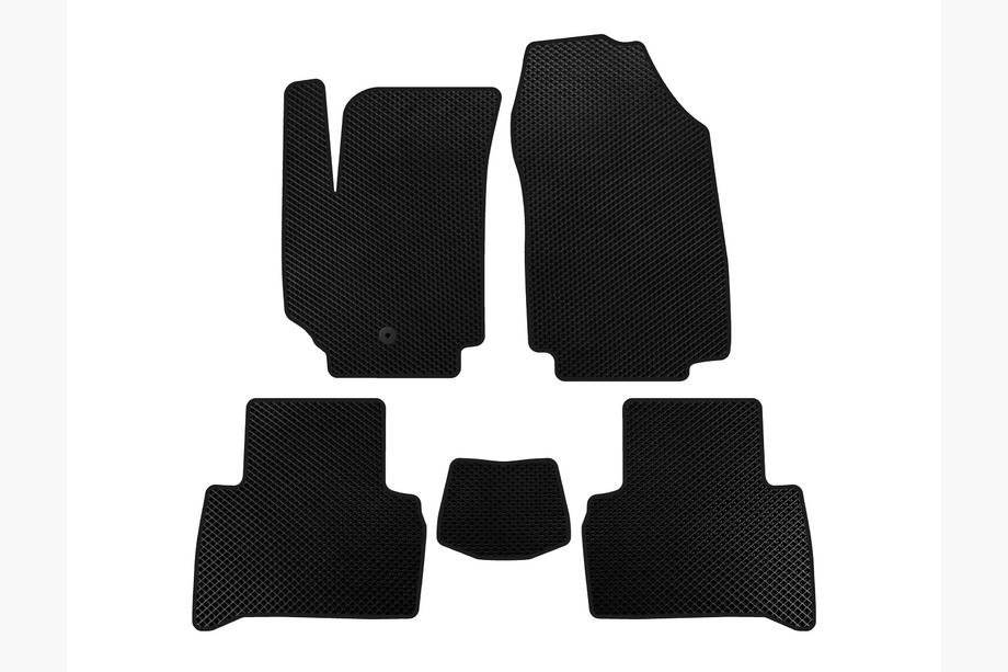 Fiat Croma 2005-2010 Alfombrillas EVA (2007-2010, SW, Negro) Image