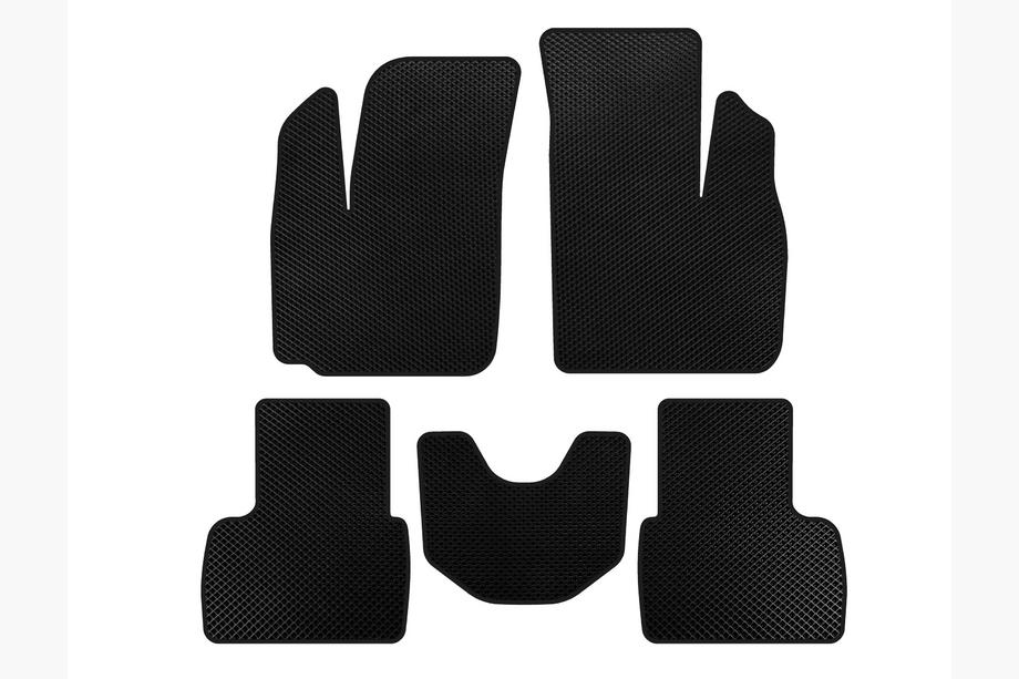 Fiat Doblo I 2001-2005 Alfombrillas EVA (Negro) Image
