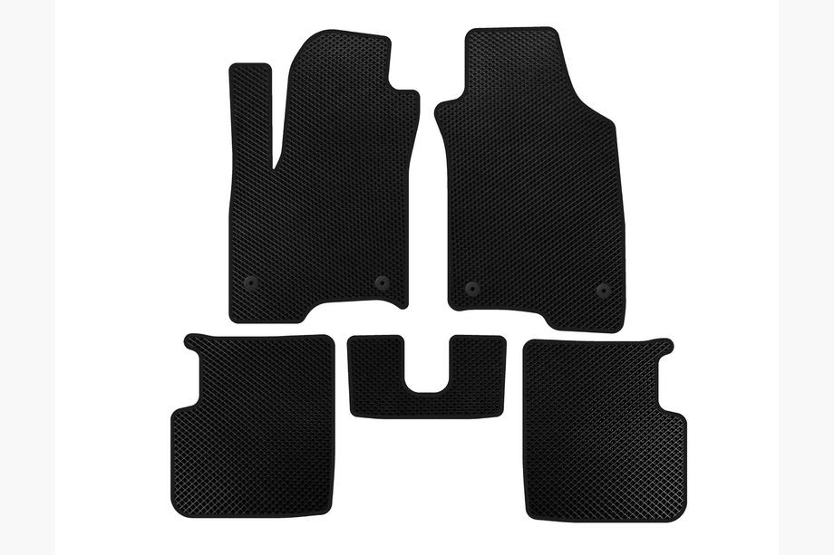 Fiat Panda 2011-2023 Alfombrillas EVA (Negro) Image
