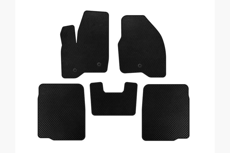 Ford Explorer 2011-2019 Alfombrillas EVA (2 Filas, 2011-2015, Negro) Image