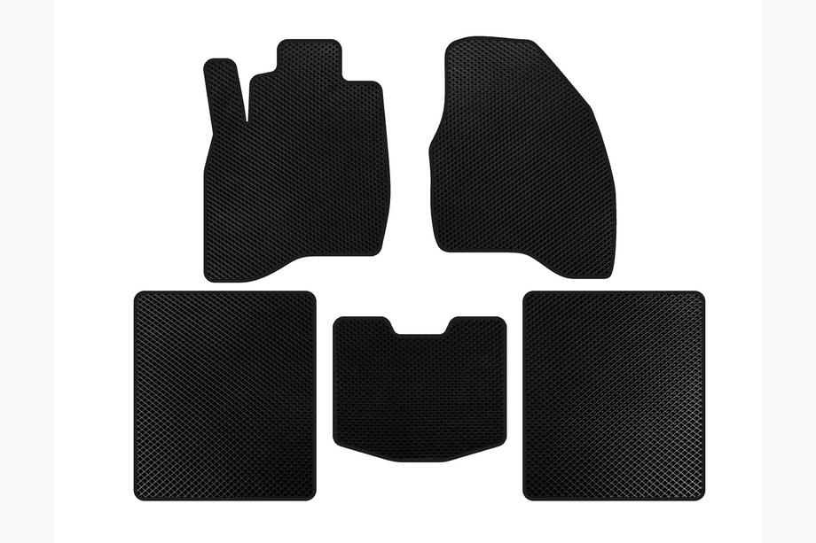 Ford Explorer 2011-2019 Alfombrillas EVA (2015-2019, 5 plazas, Negro) Image