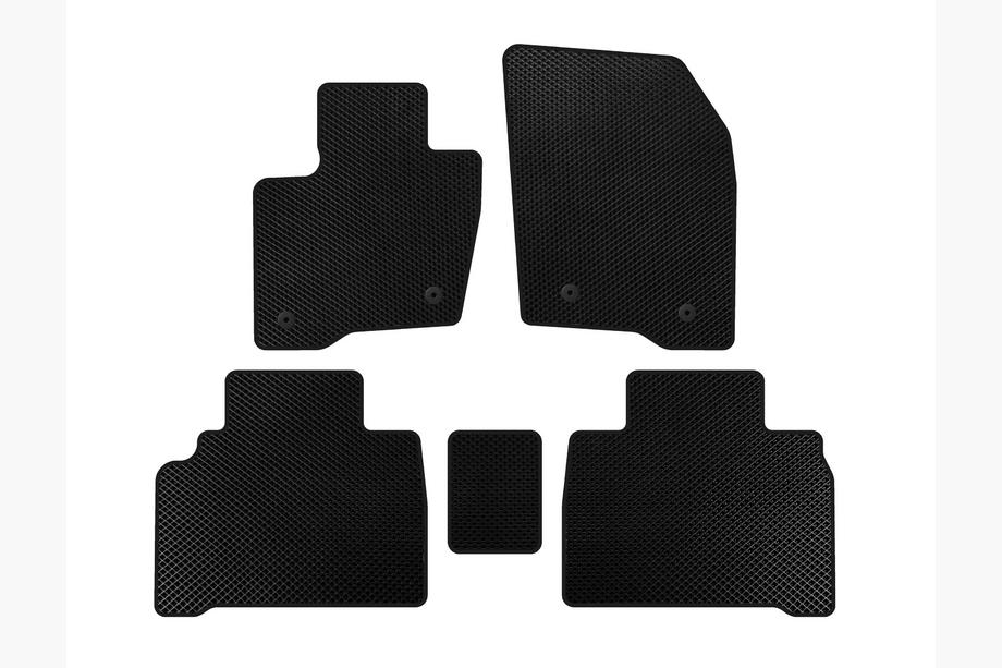 Ford Galaxy 2015- Alfombrillas EVA (HB, Negro) Image